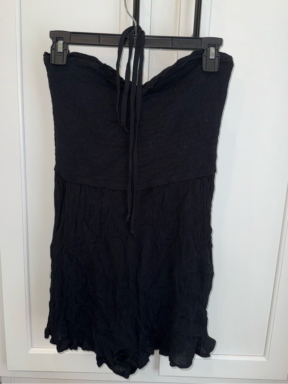 Wild Fable Black Strapless Cover-Up